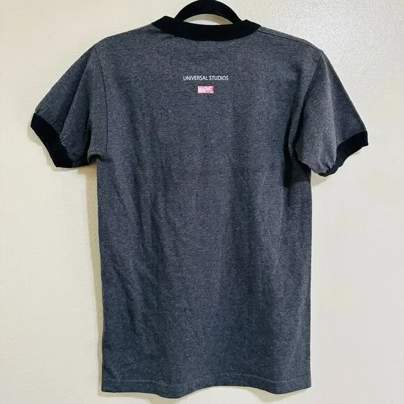 Vintage Y2K Universal Studios Marvel Spider-Man Double Sided Tee Size S - Picture 3 of 3